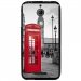 TPU1DES510CABINEUK - Coque souple pour HTC Desire 510 avec impression Motifs cabine téléphonique UK rouge