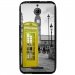 TPU1DES510CABINEUKJAUNE - Coque souple pour HTC Desire 510 avec impression Motifs cabine téléphonique UK jaune