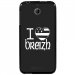 TPU1DES510DRAPBREIZH - Coque souple pour HTC Desire 510 avec impression Motifs drapeau Breton I Love Breizh