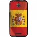 TPU1DES510DRAPESPAGNE - Coque souple pour HTC Desire 510 avec impression Motifs drapeau de l'Espagne