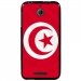 TPU1DES510DRAPTUNISIE - Coque souple pour HTC Desire 510 avec impression Motifs drapeau de la Tunisie