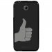 TPU1DES510MAINPOUCE - Coque souple pour HTC Desire 510 avec impression Motifs pouce levé