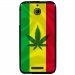 TPU1DES510RASTA - Coque souple pour HTC Desire 510 avec impression Motifs rasta