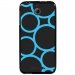 TPU1DES510RONDSBLEUS - Coque souple pour HTC Desire 510 avec impression Motifs ronds bleus
