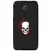 TPU1DES510SKULLTRIBAL - Coque souple pour HTC Desire 510 avec impression Motifs tête de mort sur fond tribal