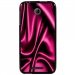 TPU1DES510SOIEROSE - Coque souple pour HTC Desire 510 avec impression Motifs soie drapée rose