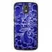 TPU1DES526ARABESQUEBLEU - Coque souple pour HTC Desire 526 avec impression Motifs arabesque bleu