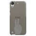 TPU1DES530MAINPEACE - Coque souple pour HTC Desire 530 avec impression Motifs main Peace and Love