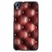 TPU1DES626CAPITON - Coque souple pour HTC Desire 626 avec impression Motifs effet capitonné bordeau