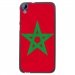 TPU1DES626DRAPMAROC - Coque souple pour HTC Desire 626 avec impression Motifs drapeau du Maroc