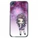 TPU1DES626MANGAVIOLETTA - Coque souple pour HTC Desire 626 avec impression Motifs manga fille violetta