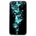 TPU1DES626PAPILLONSBLEUS - Coque souple pour HTC Desire 626 avec impression Motifs papillons bleus