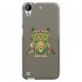 TPU1DES630CHOUETTE - Coque souple pour HTC Desire 630 avec impression Motifs chouette psychédélique