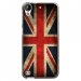 TPU1DES630DRAPUKVINTAGE - Coque souple pour HTC Desire 630 avec impression Motifs drapeau UK vintage