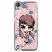 TPU1DES630PETITEFILLE - Coque souple pour HTC Desire 630 avec impression Motifs petite fille manga