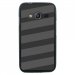 TPU1G318BANDESGRISES - Coque Souple en gel pour Samsung Galaxy Trend 2 Lite avec impression bandes grises