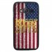 TPU1G318GOLDUSA - Coque Souple en gel pour Samsung Galaxy Trend 2 Lite avec impression logo rugby doré et drapeau des