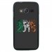 TPU1G318WCRIRLANDE - Coque Souple en gel pour Samsung Galaxy Trend 2 Lite avec impression Irlande et logo rugby WCR 2015