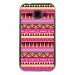 TPU1GALJ1AZTEQUE - Coque souple pour Samsung Galaxy J1 SM-J100F avec impression Motifs aztèque