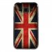 TPU1GALJ1DRAPUKVINTAGE - Coque souple pour Samsung Galaxy J1 SM-J100F avec impression Motifs drapeau UK vintage