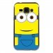 TPU1GALJ1MINYEUXSOURIRE - Coque souple pour Samsung Galaxy J1 SM-J100F avec impression Motifs mignon personnage