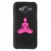 TPU1GALJ5BOUDDHAFUSHIA - Coque Souple en gel pour Samsung Galaxy J5 avec impression Motifs bouddha fushia