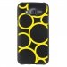 TPU1GALJ5RONDSJAUNES - Coque Souple en gel pour Samsung Galaxy J5 avec impression Motifs ronds jaunes