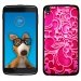 TPU1IDOL355ARABESQUEFUSHIA - Coque Souple en gel pour Alcatel Idol 3 5,5 avec impression Motifs arabesque fushia