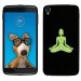 TPU1IDOL355BOUDDHAVERT - Coque Souple en gel pour Alcatel Idol 3 5,5 avec impression Motifs bouddha vert