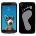 TPU1IDOL355PIEDJPG - Coque Souple en gel pour Alcatel Idol 3 5,5 avec impression Motifs empreinte de pied