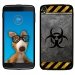 TPU1IDOL355RADIOACTIF - Coque Souple en gel pour Alcatel Idol 3 5,5 avec impression Motifs radioactif