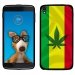 TPU1IDOL355RASTA - Coque Souple en gel pour Alcatel Idol 3 5,5 avec impression Motifs rasta
