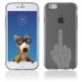 TPU1IPHONE6MAINDOIGT - Coque Souple en gel pour Apple iPhone 6 avec impression doigt d'honneur