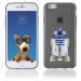 TPU1IPHONE6ROBOT - Coque Souple en gel pour Apple iPhone 6 avec impression robot