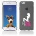 TPU1IPHONE6SEXYGIRLBLANCHE - Coque Souple en gel pour Apple iPhone 6 avec impression Sexy Girl blanche