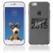 TPU1IPHONE6WCRALLBLACKS - Coque Souple en gel pour Apple iPhone 6 avec impression All Blacks et logo rugby WCR 2015