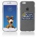 TPU1IPHONE6WCRURUGUAY - Coque Souple en gel pour Apple iPhone 6 avec impression Uruguay et logo rugby WCR 2015