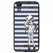 TPU1LBELLO2MANGAMARINE - Coque souple pour LG Bello II avec impression Motifs manga fille marin