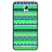TPU1LENOVOBAZTEQUEBLEUVER - Coque souple pour Lenovo B avec impression Motifs aztèque bleu et vert