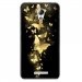 TPU1LENOVOBPAPILLONSDORES - Coque souple pour Lenovo B avec impression Motifs papillons dorés