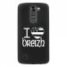 TPU1LGK7DRAPBREIZH - Coque souple pour LG K7 avec impression Motifs drapeau Breton I Love Breizh