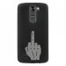 TPU1LGK7MAINDOIGT - Coque souple pour LG K7 avec impression Motifs doigt d'honneur