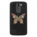 TPU1LGK7PAPILLONSEUL - Coque souple pour LG K7 avec impression Motifs papillon psychédélique