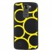 TPU1LGK7RONDSJAUNES - Coque souple pour LG K7 avec impression Motifs ronds jaunes