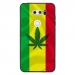 TPU1LGV30RASTA - Coque souple pour LG V30 avec impression Motifs rasta