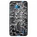TPU1LUM640ARABESQUENOIR - Coque Souple en gel noir pour Microsoft Lumia 640 avec impression Motifs arabesque noir