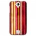 TPU1M320BANDESVINT2 - Coque souple pour Acer Liquid M320 avec impression Motifs bandes effets vintages 2