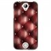 TPU1M320CAPITON - Coque souple pour Acer Liquid M320 avec impression Motifs effet capitonné bordeau