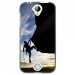 TPU1M320CLIMB2 - Coque souple pour Acer Liquid M320 avec impression Motifs escalade 2