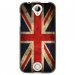 TPU1M320DRAPUKVINTAGE - Coque souple pour Acer Liquid M320 avec impression Motifs drapeau UK vintage